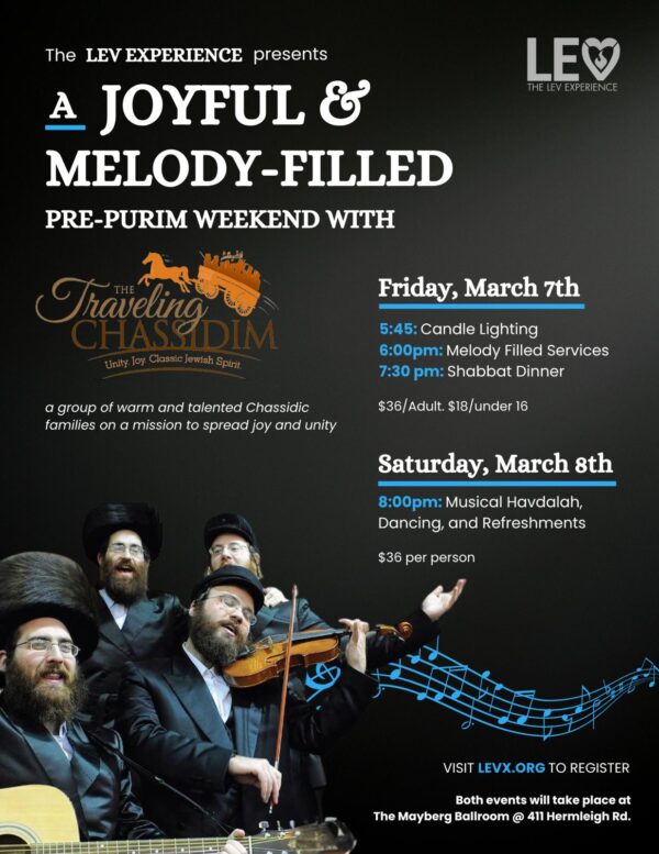 Weekend with the Traveling Chassidim